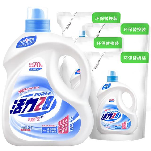 88VIP：Power28 活力28 柔顺护理洗衣液 8斤
