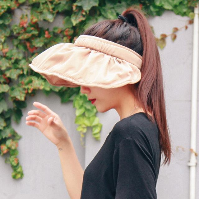 上海故事 遮阳帽女防紫外线太阳帽 