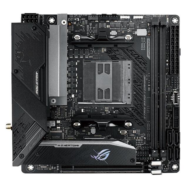 华硕（ASUS） ROG STRIX B550-I GAMING 玩家国度电脑游戏迷你主板电竞MINI-ITX小板支持AM4锐龙CPU旗舰店