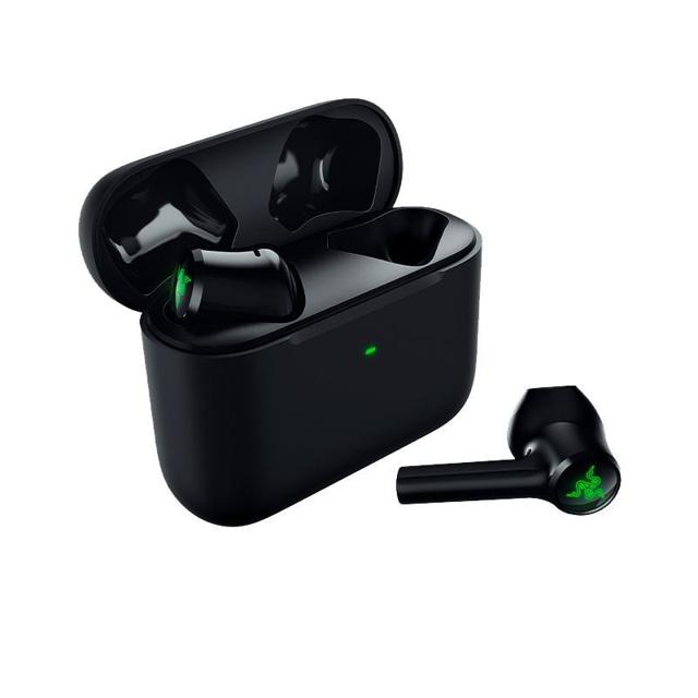 雷蛇（RAZER） 蓝牙耳机真无线运动游戏耳塞音乐发光苹果华为vivo小米oppo半入耳式通话降噪男生士战锤狂鲨X