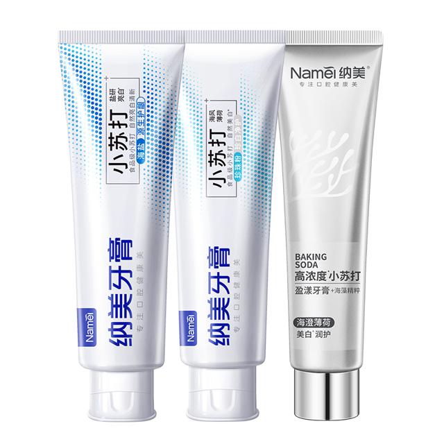 纳美小苏打去渍美白牙膏385g