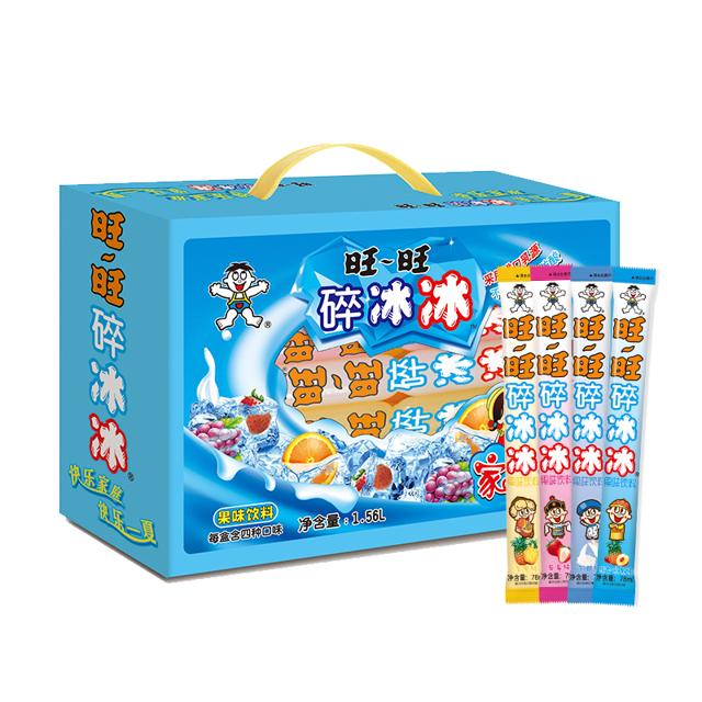 PLUS会员、亲子会员：旺旺（Want Want） 碎冰冰 果味饮料 混合口味 1.56L