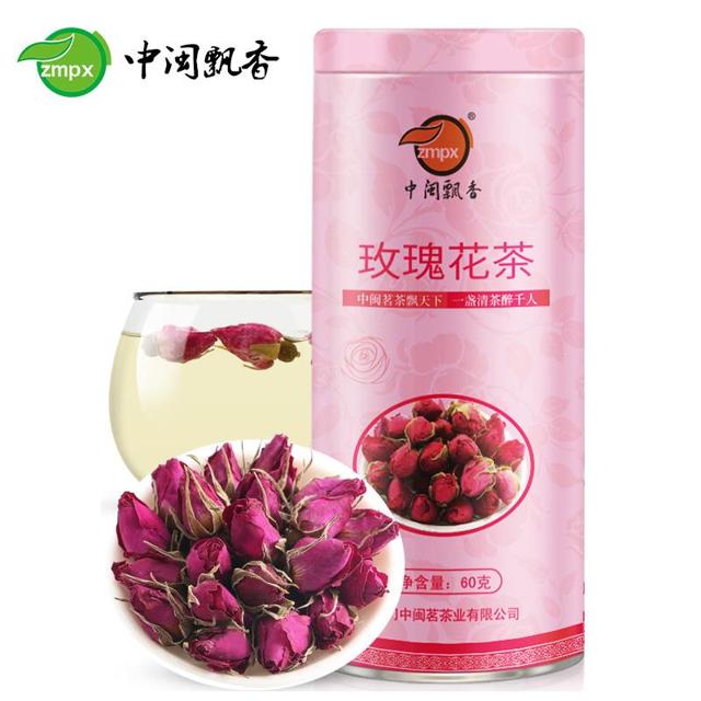 可用签到红包 中闽飘香玫瑰花茶