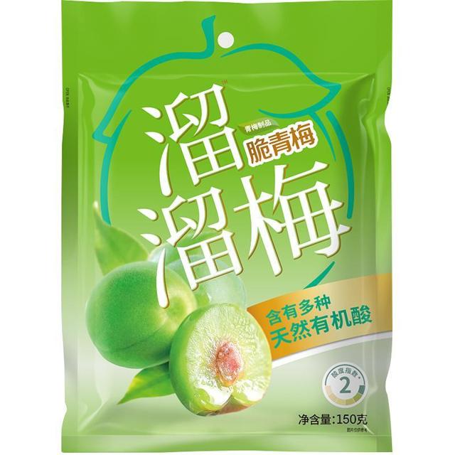 LIUM 溜溜梅 脆青梅130g青梅零食爽脆新鲜酸爽青梅酸梅