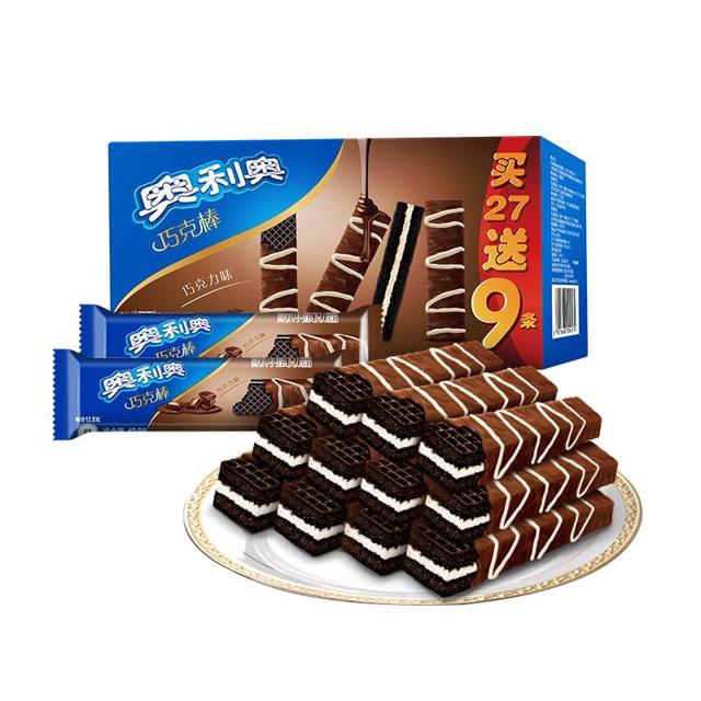 奥利奥（OREO） 巧克力味 威化饼干 460.8g