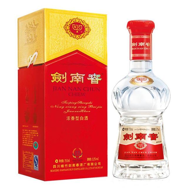 88VIP：剑南春 水晶剑 52%vol 浓香型白酒 750ml 单瓶装