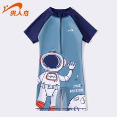 贵人鸟 儿童 连体游泳衣