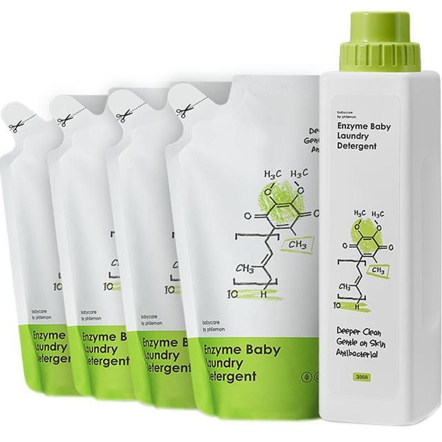 babycare 婴儿酵素洗衣液 800ml+500ml*4 