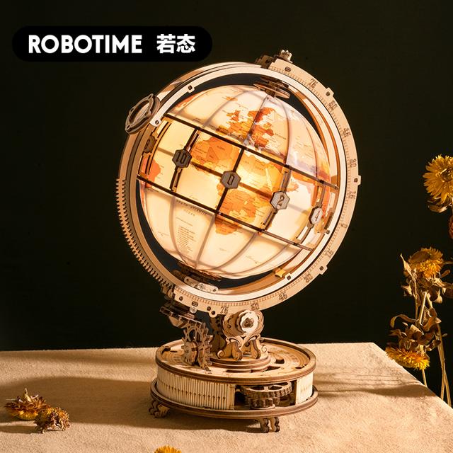ROKR 若客 立体拼插模型 ST003 地球仪 视界