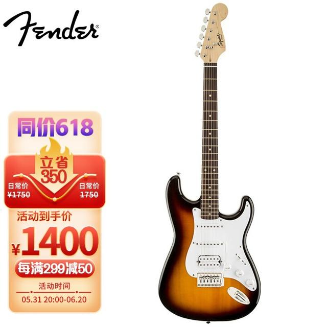 Fender 芬达 39英寸 吉他 SQ子弾系列ST