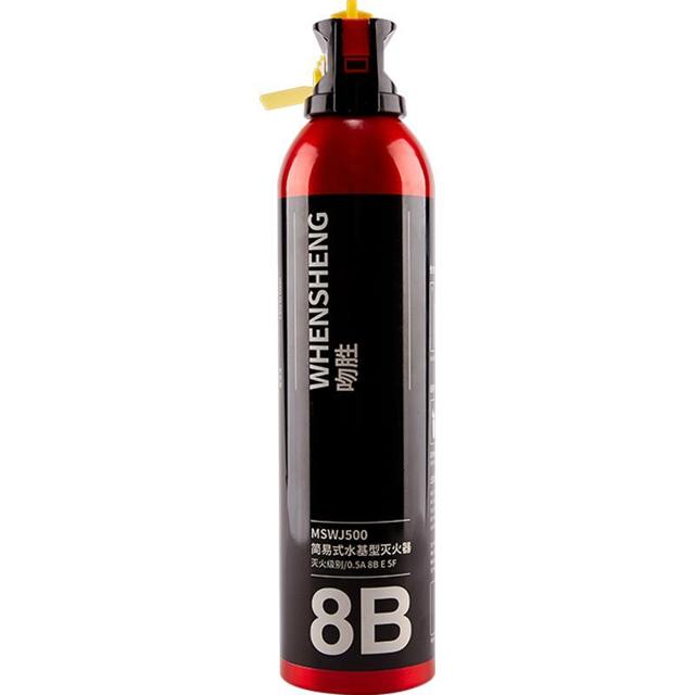 正天齐 环保水基家用小型灭火器 500ml