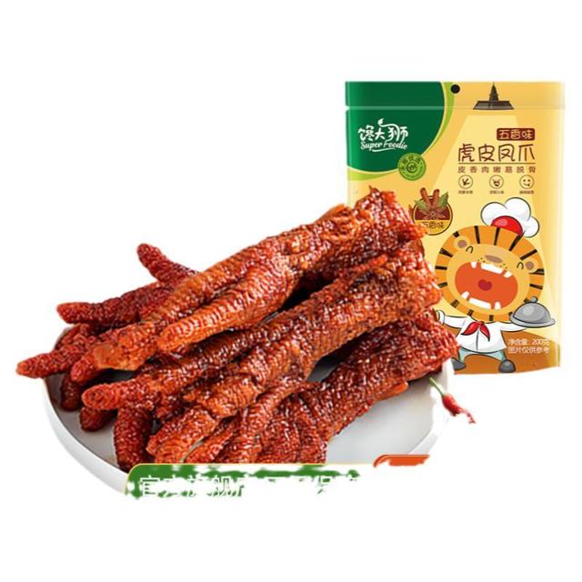 Super Foodie 馋大狮 虎皮凤爪 五香味 200g