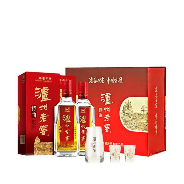 88VIP：泸州老窖 特曲 52%vol 浓香型白酒 500ml*2瓶 双支装