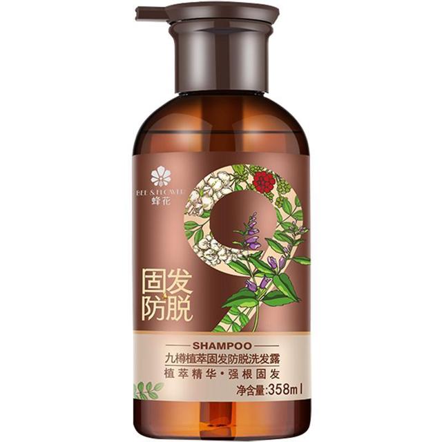 88VIP：BEE&FLOWER 蜂花 九樽植萃固发防脱洗发水 358ml