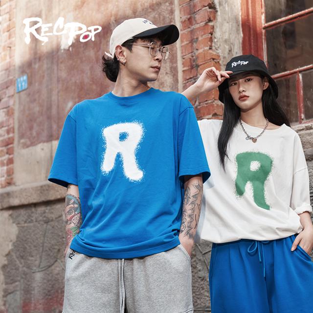 可凑单 RECPOP国潮涂鸦印花短袖
