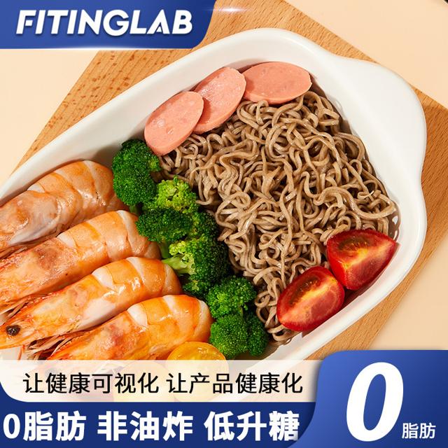 FITINGLAB 沸腾时刻 非油炸荞麦面 60g*10包