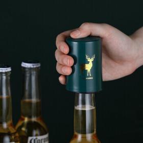 kavar 米良品 时尚不锈钢按压式自动开瓶器