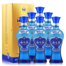YANGHE 洋河 蓝色经典 42%vol 绵柔型白酒 480ml*6瓶