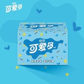 WALL'S 和路雪 可爱多美妙松脆组合装 （巧克力+草莓+迷可香草巧克力+迷可提拉米苏朗姆酒） 1X1920ML (1204G)