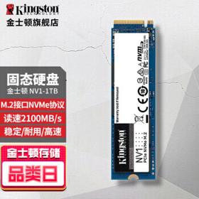 Kingston 金士顿 NV1 NVMe M.2 固态硬盘 1TB