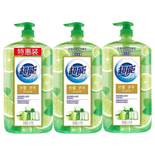 超能 离子去油洗洁精 6斤