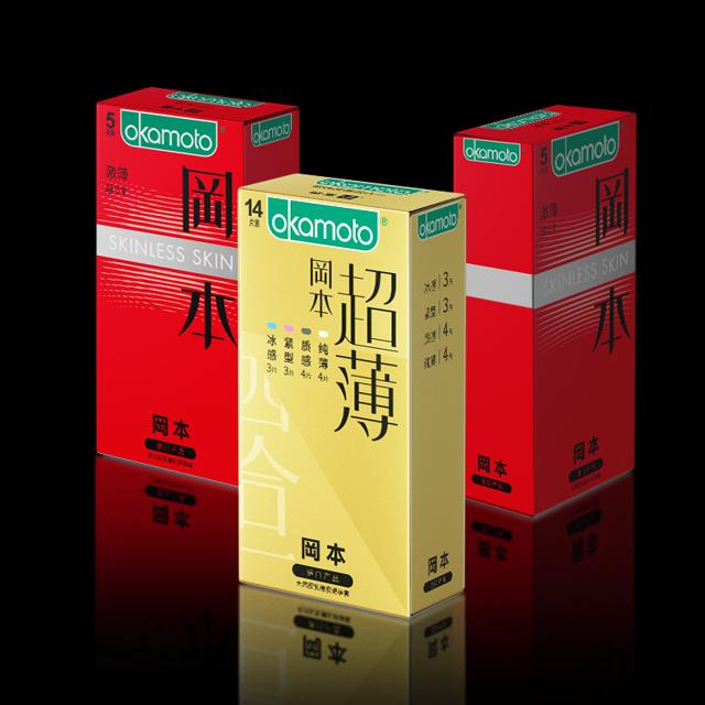 金装超薄 冈本超薄裸入避孕套24只