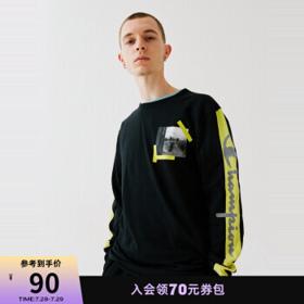 Champion 男士长袖T恤 UM-STS11