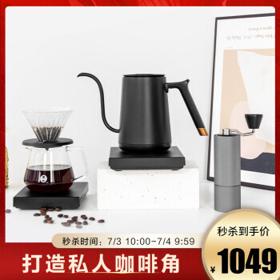TIMEMORE 泰摩 热销款手冲套装组合 温控手冲壶+栗子C磨豆机+咖啡秤+滤杯+分享壶