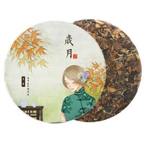 2015 陈香茶叶 岁月系列福鼎老白茶贡眉茶饼 300g