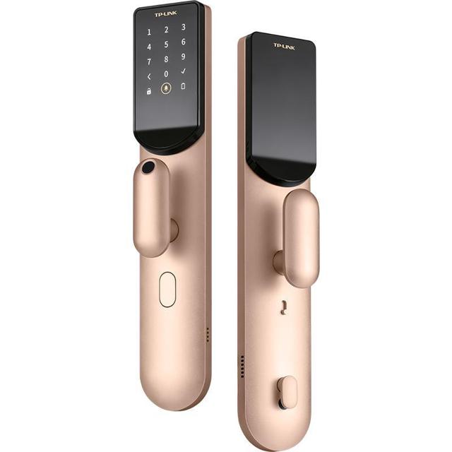 TP-LINK 普联 密码锁指纹锁家用防盗门sl20电子锁半自动智能门锁app管理