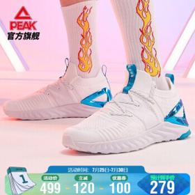 PEAK 匹克 态极1.0plus系列 男子跑鞋 E92577H 大白/尉兰 43