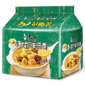 有券的上：康师傅 方便面 经典香菇炖鸡 98g*5包