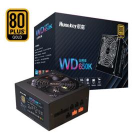 Huntkey 航嘉 WD650K 金牌（90%）全模组ATX电源 650W