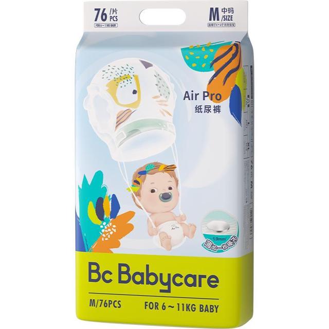 babycare Air pro系列 婴儿纸尿裤 M76片