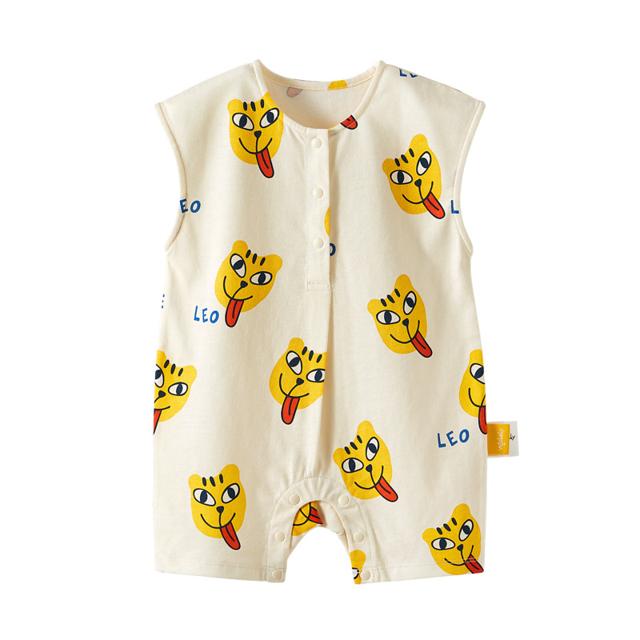 babycare婴儿衣服woobaby连体衣