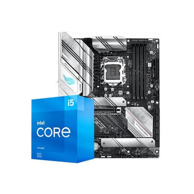 intel 英特尔 i5 12400F/12600KF华硕CPU主板套装i512400f酷睿I512600kf