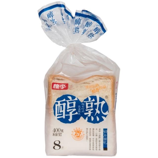 桃李 醇熟切片面包大列巴 400g/袋零食糕点点心美食小吃休闲食品