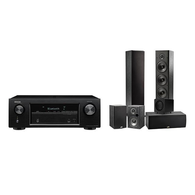 DENON 天龙 DHT-S216 PSW111电视音响回音壁客厅音箱家庭影院套装