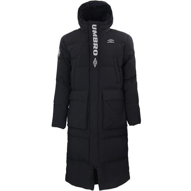 Umbro 茵宝 冬季保暖防风长款运动休闲鹅绒加厚羽绒服男女同款