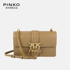 PLUS会员：PINKO 品高 女士经典链条单肩斜挎包 1P22A9Y6XT
