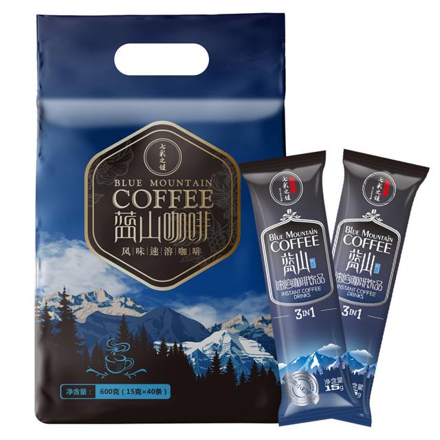 catfour 蓝山 风味速溶咖啡 80条 送杯+勺