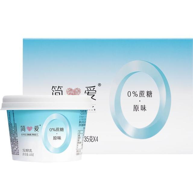 simplelove 简爱 原味酸奶135g*4杯
