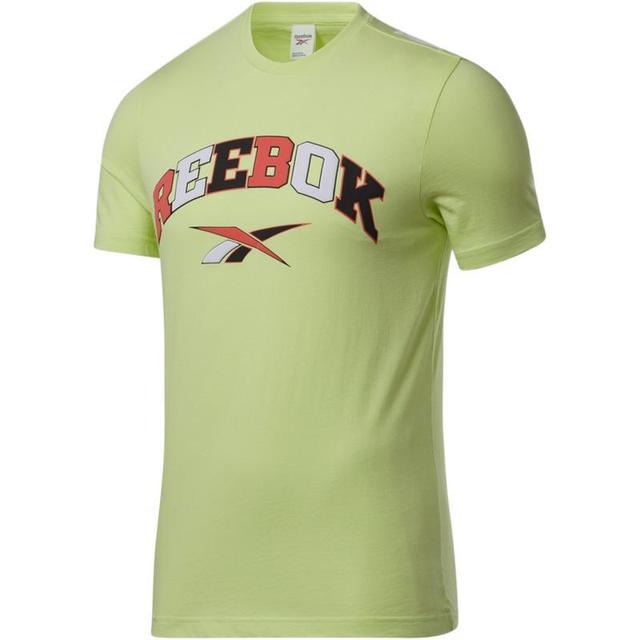 Reebok 锐步 官方情侣款TEE经典舒适圆领印花休闲百搭短袖T恤GP2439