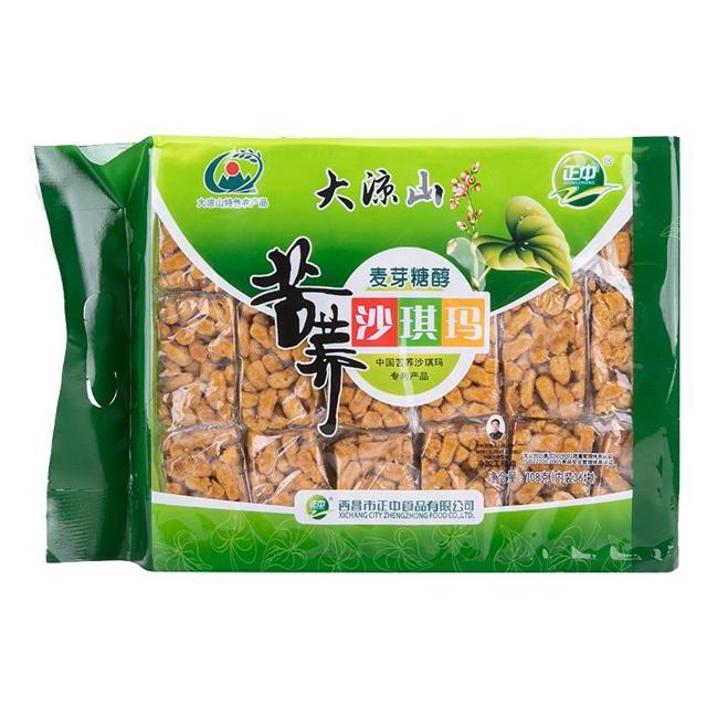 正中 无蔗糖原味苦荞沙琪玛 708g