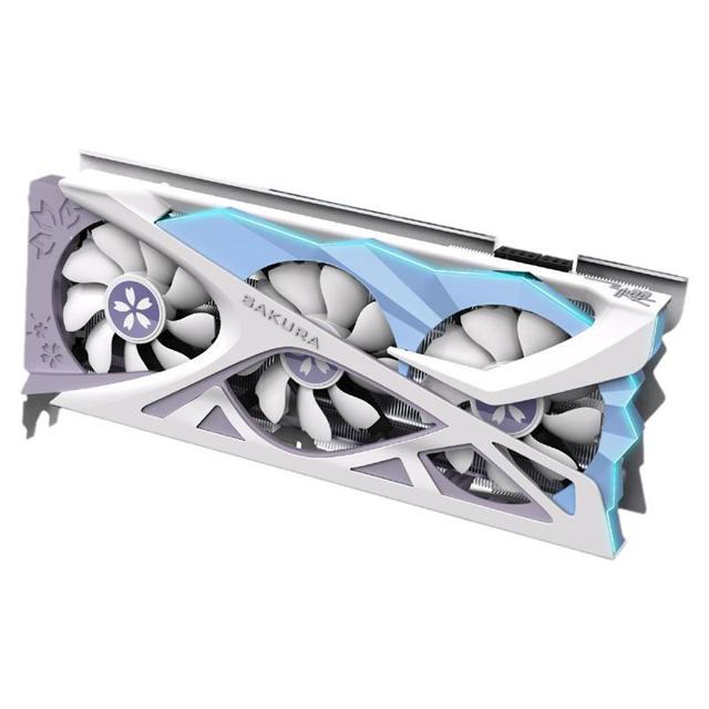 yeston 盈通 RX6750XT 12G D6 樱瞳花嫁纪念版 游戏显卡 12GB