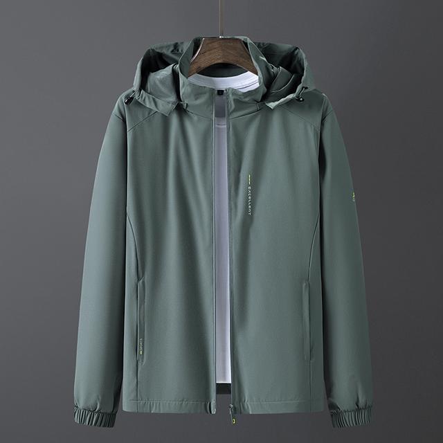 SWJEANS宽松大码连帽运动外套