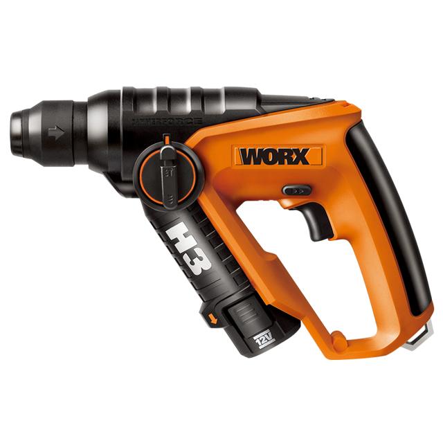 WORX 威克士 充电式电锤电钻冲击钻WX382 家用多功能手枪电转钻电动工具