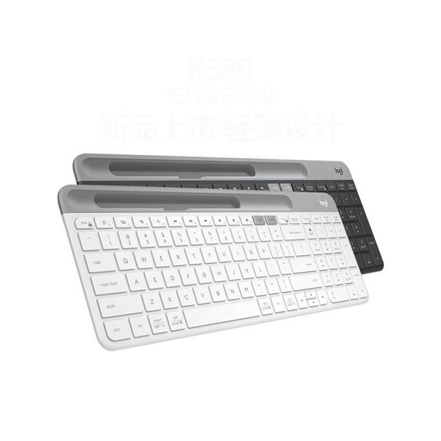 logitech 罗技 K580键盘M590无线蓝牙鼠标M585iPad手机安卓平板笔记本台式电脑办公敲代码家用学生通用