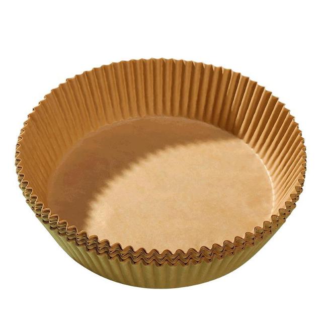 PISSA 空气炸锅专用纸盘 本色 105张