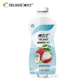 CELSIUS 燃力士 荔枝海盐气泡水 350ml *12瓶
